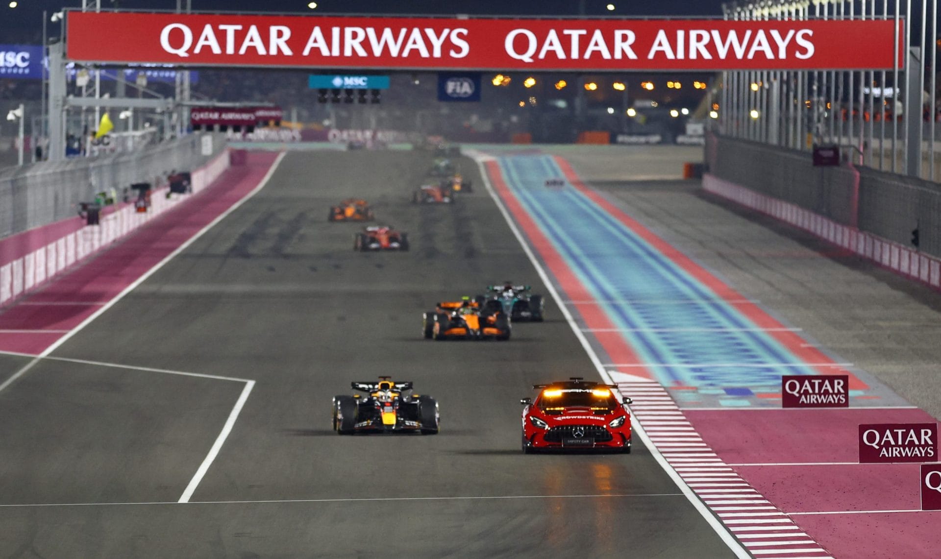 Max Verstappen Cruises to Qatar GP Win as Chaos Reigns Behind Him