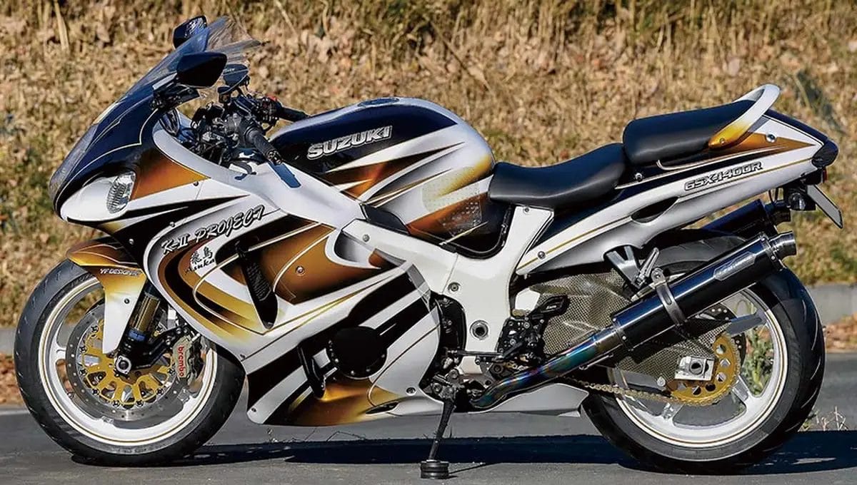 A transformação de uma Suzuki Hayabusa pela K-2 Project