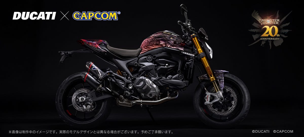 A Ducati de edição muito limitada inspirada nos jogos de vídeo só disponível no Japão