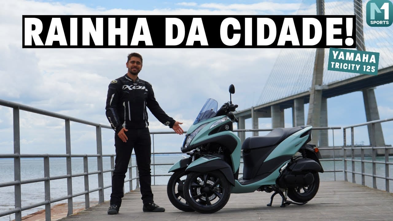 Três Rodas para a cidade – Yamaha Tricity 125