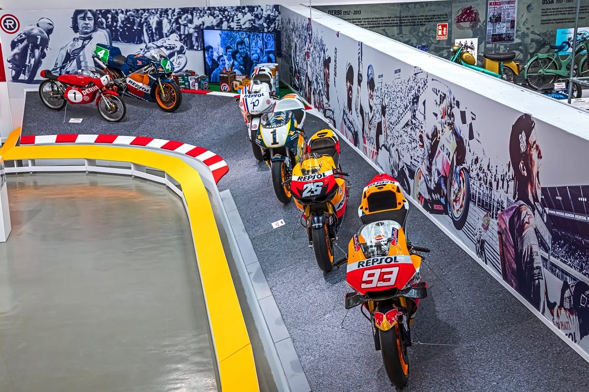 Repsol exibe motos lendárias no renovado Museo da Moto «Made in Spain»