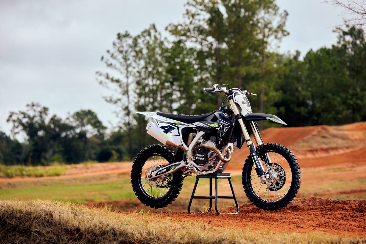 Triumph revelou a TF 450-RC Edition, em homenagem a Ricky Carmichael