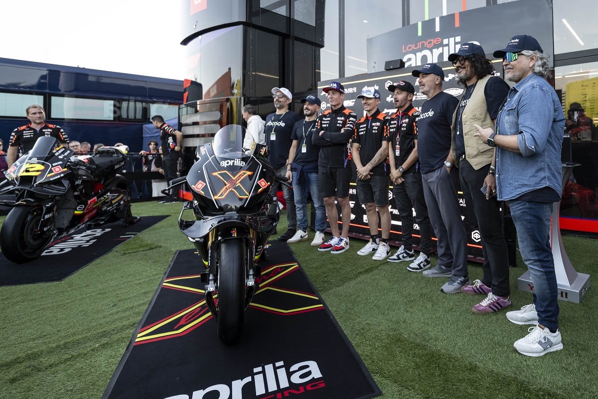 Aprilia Racing e Bcode formam parceria tecnológica inovadora