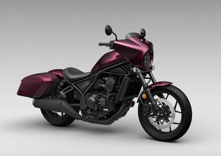 Honda prepara novidades para a Rebel 1100 de 2025