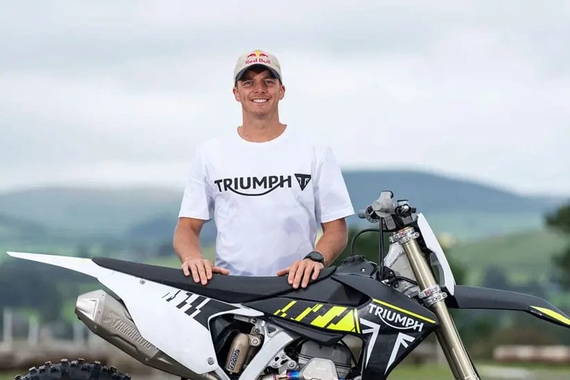 Jonny Walker irá pilotar Triumph nas competições de Enduro: ‘A moto está ótima’